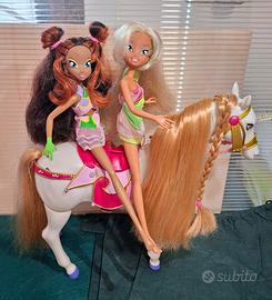 doll e unicorno winx club
