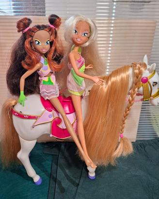 doll e unicorno winx club