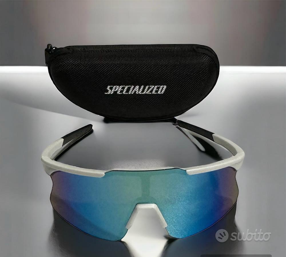OCCHIALI DA SOLE SPECIALIZED CON LENTE A SPECHIO Abbigliamento e