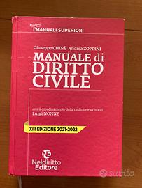 Manuale superiore diritto civile 2022