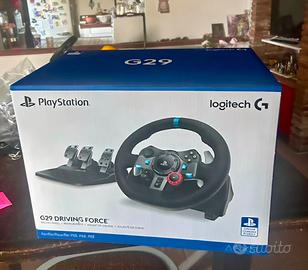 Volante Logitech G29 + supporto