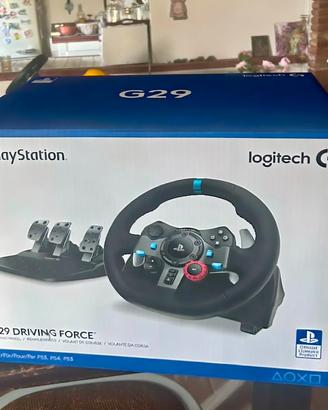 Volante Logitech G29 + supporto