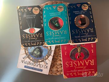 Set 5 libri antico egitto