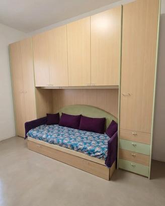 armadio e letto