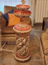 colonna vintage in porcellana italiana 