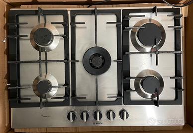 Piano cottura a gas Bosch 5 fuochi