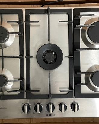 Piano cottura a gas Bosch 5 fuochi