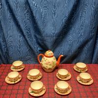 antico servizio da tè caffè porcellana giapponese