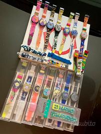 Lotto 14 swatch anni 90 leggi descrizione
