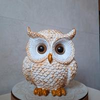 Gufo Decorativo – Stile Retro Americano