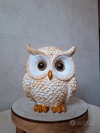 Gufo Decorativo – Stile Retro Americano