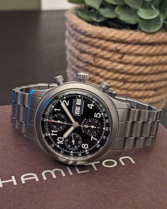 💚 orologio Hamilton cronografo 