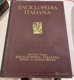 Enciclopedia Treccani ed. 1949