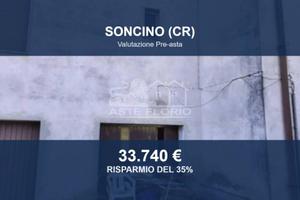 Immobile in asta di 94 m² con box auto a Soncino