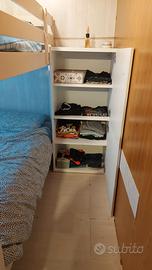 Mobile Ikea BESTÅ Struttura bianco 60x40x128 cm