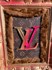 Quadro Luxury Testa di Louis Vuitton arte moderna - Arredamento e