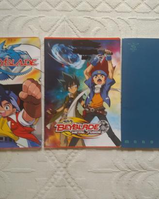 3 Quadernoni Beyblade