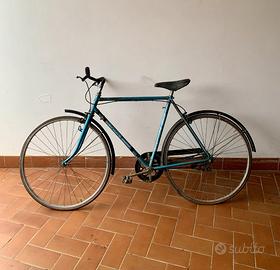 Bicicletta Bianchi vintage da passeggio verde