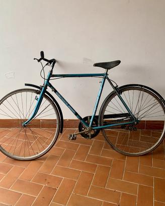 Bicicletta Bianchi vintage da passeggio verde