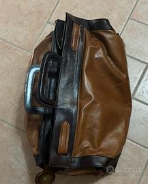 Borsone Gattinoni Roma vintage in pelle