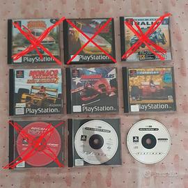 5 giochi Playstation 1, PS1, originali funzionanti