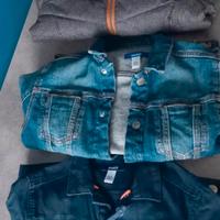 3 giubbotti mezza stagione bambino 4 anni Okaidi