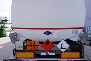 Semirimorchio cisterna SACIM  3 scomparti