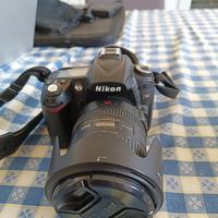 Nikon D90 full con 3 obiettivi. 