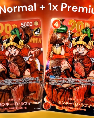 PREORDER Promo One Piece Luffy 29th Anniversary