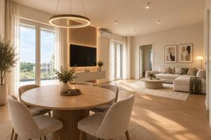 Appartamento di 116 m² con 4 locali e box auto dop