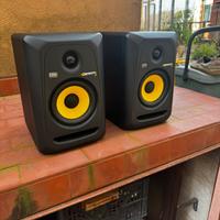 Coppia casse monitor da studio krk rookit 5