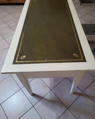 scrivania cinque cassetti con secretaire