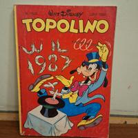 Topolino N. 1622 - Copertina Speciale "W il 1987"