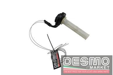 acceleratore comando gas due file ducati