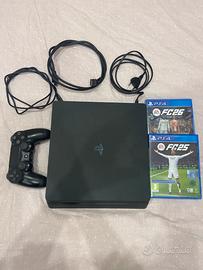 PlayStation 4  slim- 500GB + giochi inclusi