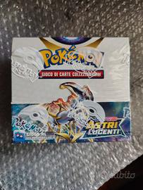 Box Pokemon 36 bustine Astri lucenti sigillato 