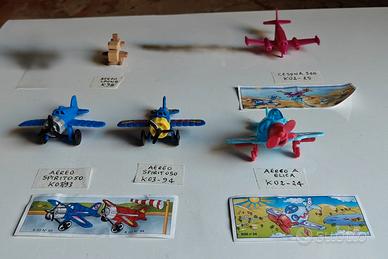 “Mezzi Aerei” Kinder Sorpresa vintage 1990-2000