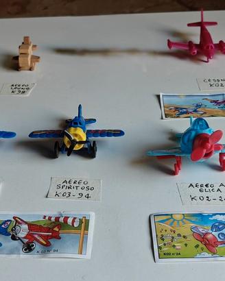 “Mezzi Aerei” Kinder Sorpresa vintage 1990-2000