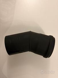Curva 30 gradi canna fumaria pellet 80mm