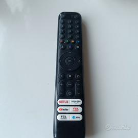 telecomando smart TV  TCL qled 65 pollici
