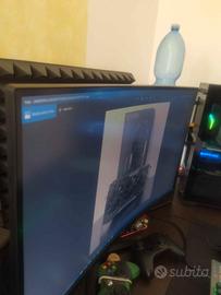 Monitor Gaming 27 pollici 144hz AOC CQ27G2U/BK