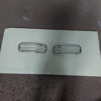 griglie fari Mitsubishi Pajero 