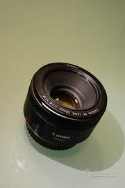 Obiettivo canon 50mm f 1.8 STM