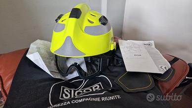 Casco SICOR EOM con maschera e sua protezione