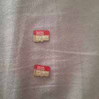  2 × microsd sandisk 64 GB, e set per l'uso