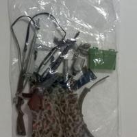 Lotto accessori action figure Gi Joe, anni '70,