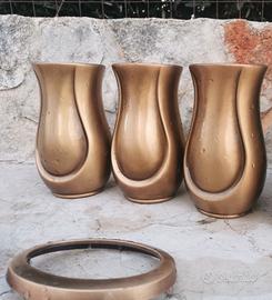 Vasi portafiori portalume cimitero loculo