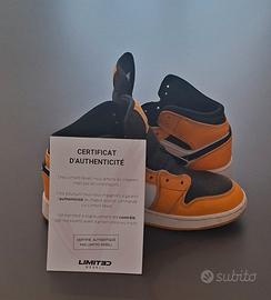 Nike Air Jordan 1 Mid Taxi Bambino/a numero: 37.5