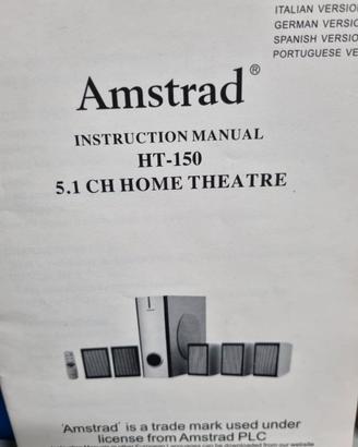 home theatre 5.1 Amstrad