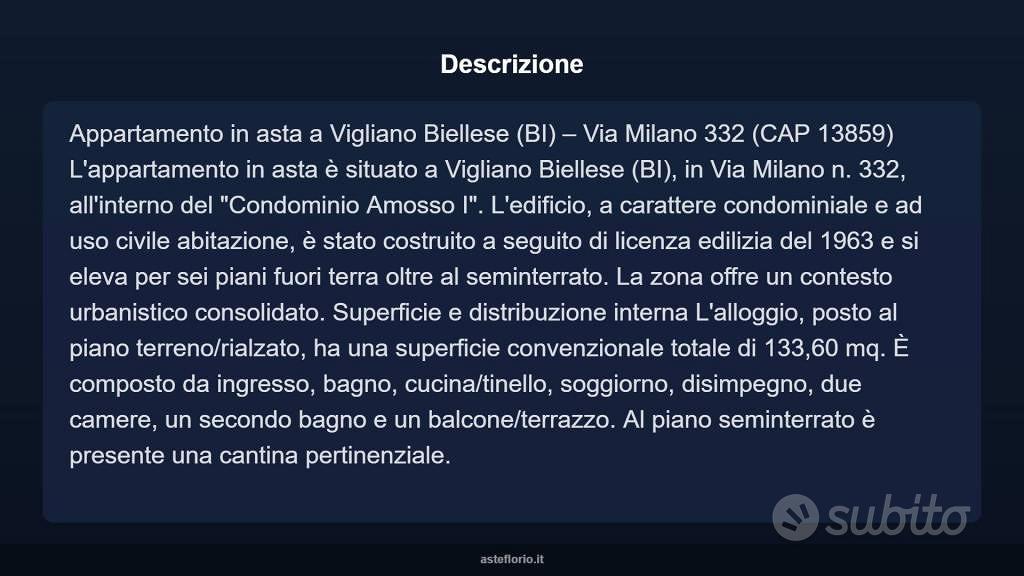 Appartamento – Vigliano Biellese, Amosso - Vista 4